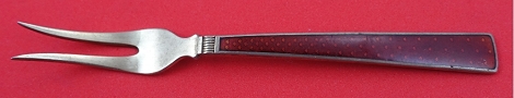 Lemon Fork vermeil w/ red enamel 4
